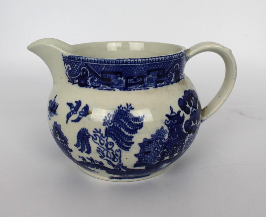 Victorian Blue & White Jug (1 of 4)