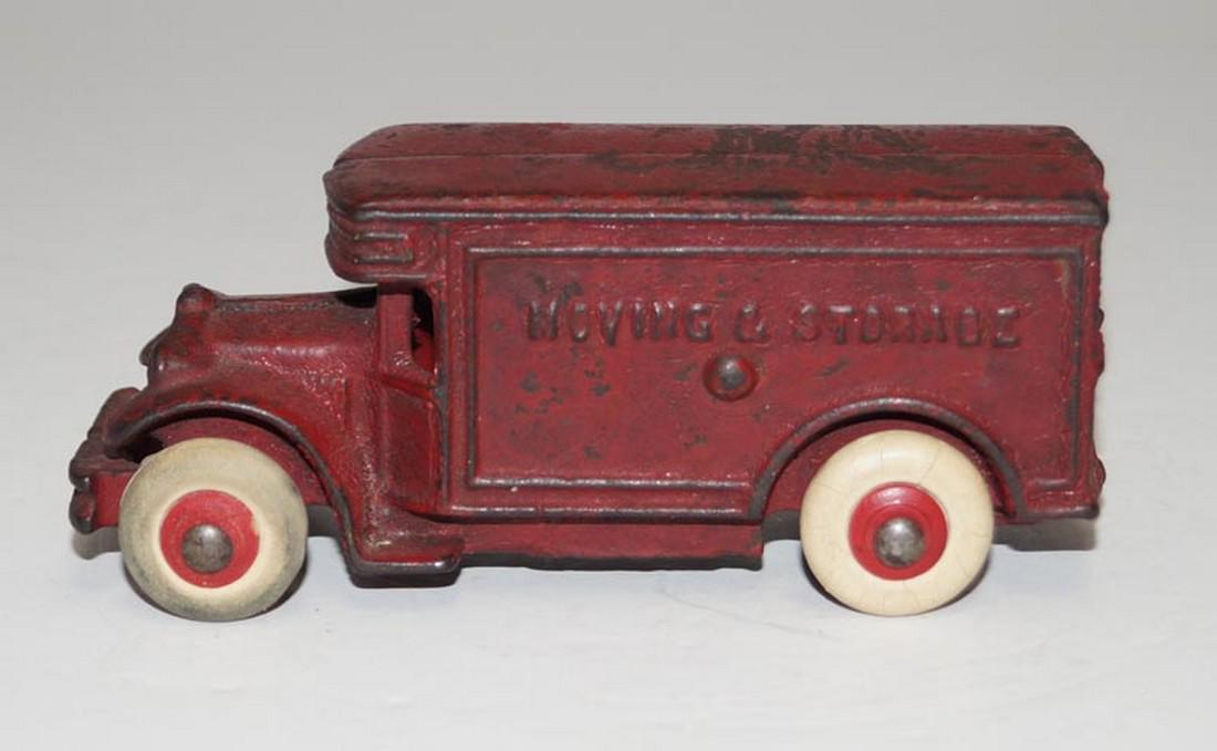 Antique Moving & Storage Truck Cast Iron Toy (1 of 6)