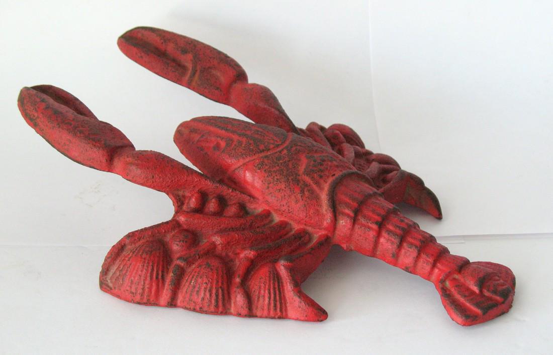 Nice vintage cast iron lobster boot jack. (1 of 2)