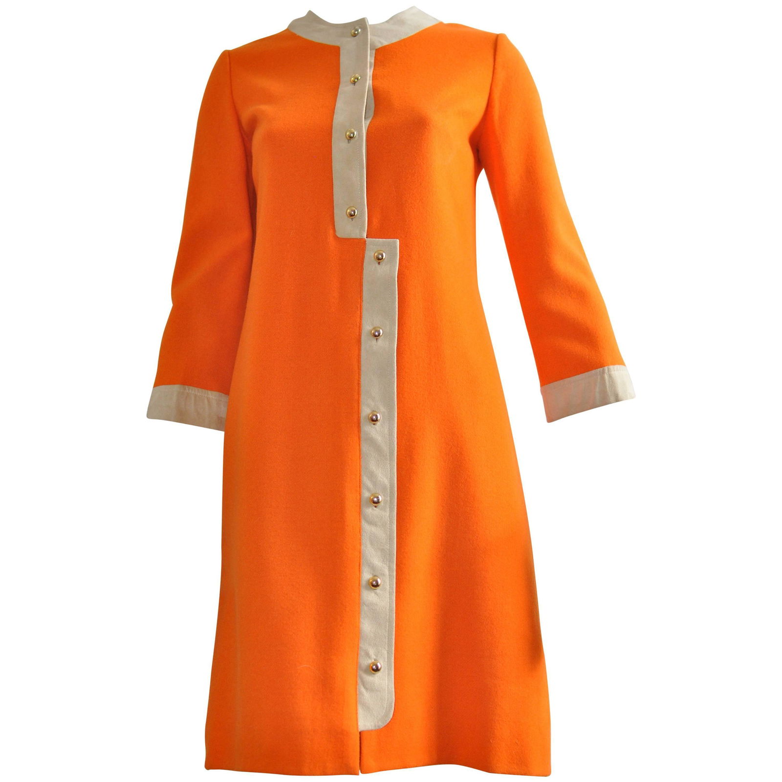 Eaton Mod Coat/Dress Made in France, 1960s (1 of 9)