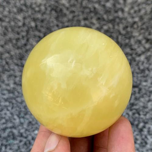328 Gram Top Quality Natural Hand Made Lemon Calcite (1 of 3)