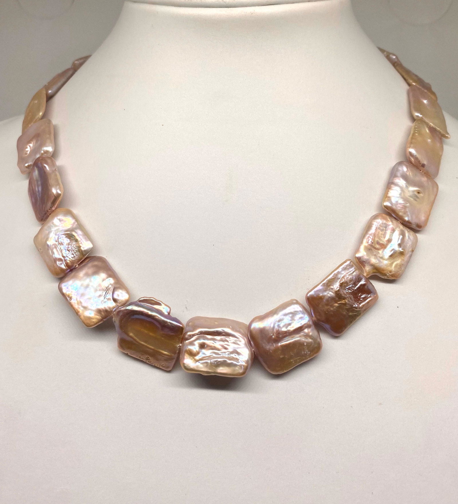 square pearl 21 x 22 mm freshwater pearl high laster (1 of 4)