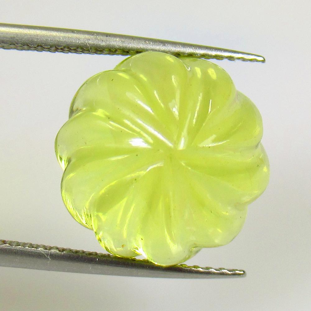 10.90 Ctw Natural Lemon Quartz Drilled Laser Ball Cut: No Reserve! Title: 10.90 Ctw Natural Lemon Quartz Drilled Laser Ball Cut Stone Clarity: Transparent Gemstones: Lemon Quartz Carat Weights: 10.9 Size/Dimensions: 13.80 x 13.80 x 8.10 mm Additional Info