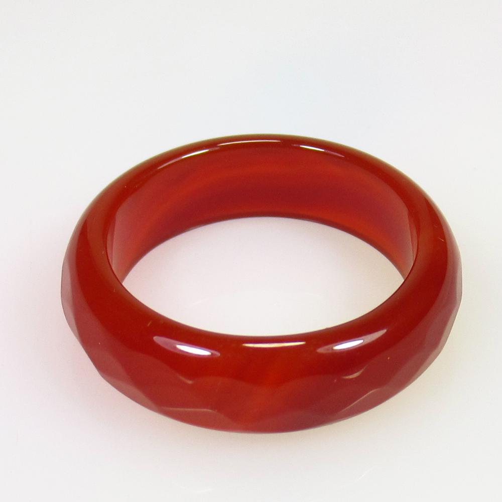 11.08 Ctw Natural Onyx Round Ring (1 of 2)