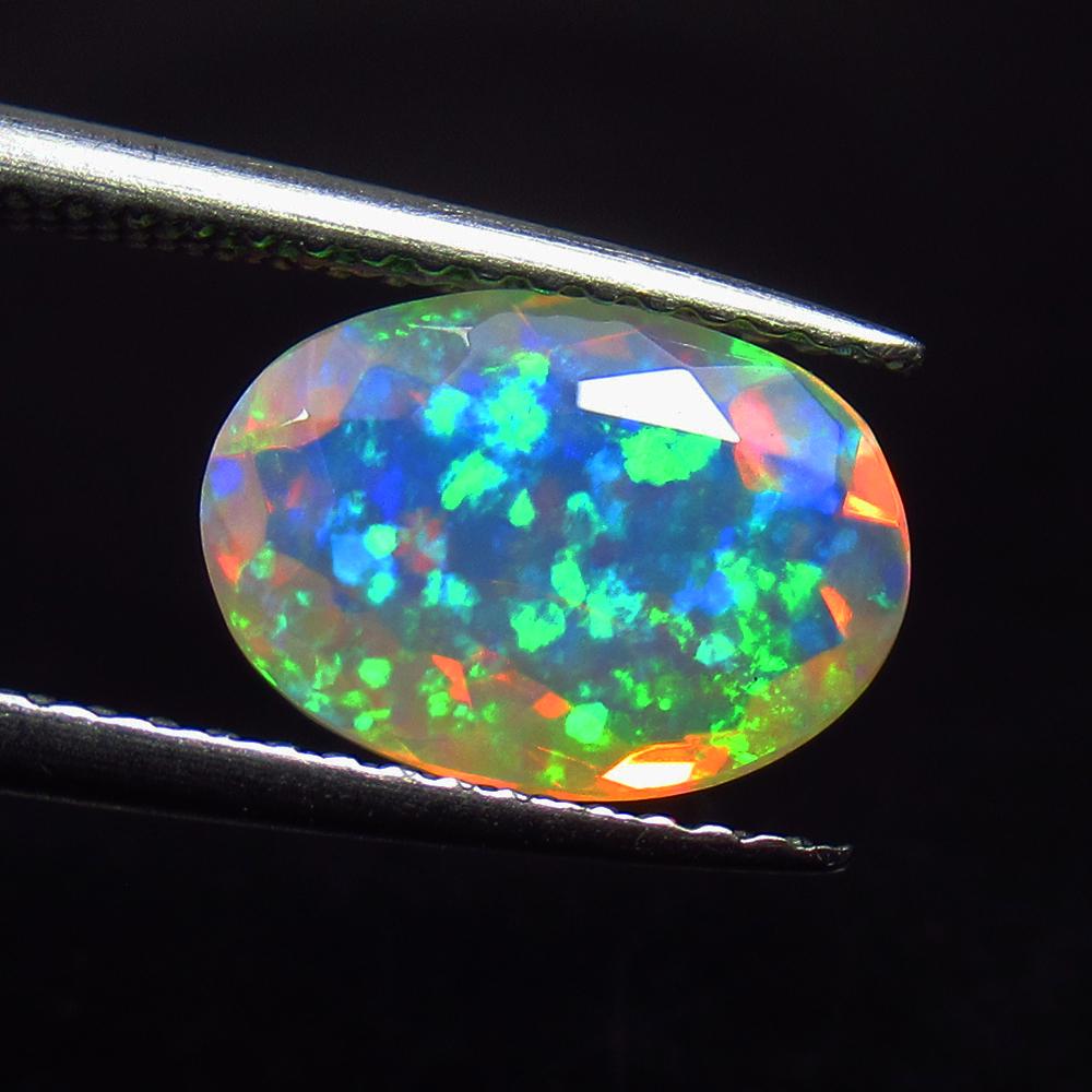 1.49 Ct Natural Multi-Color Opal Oval Cut (1 of 2)