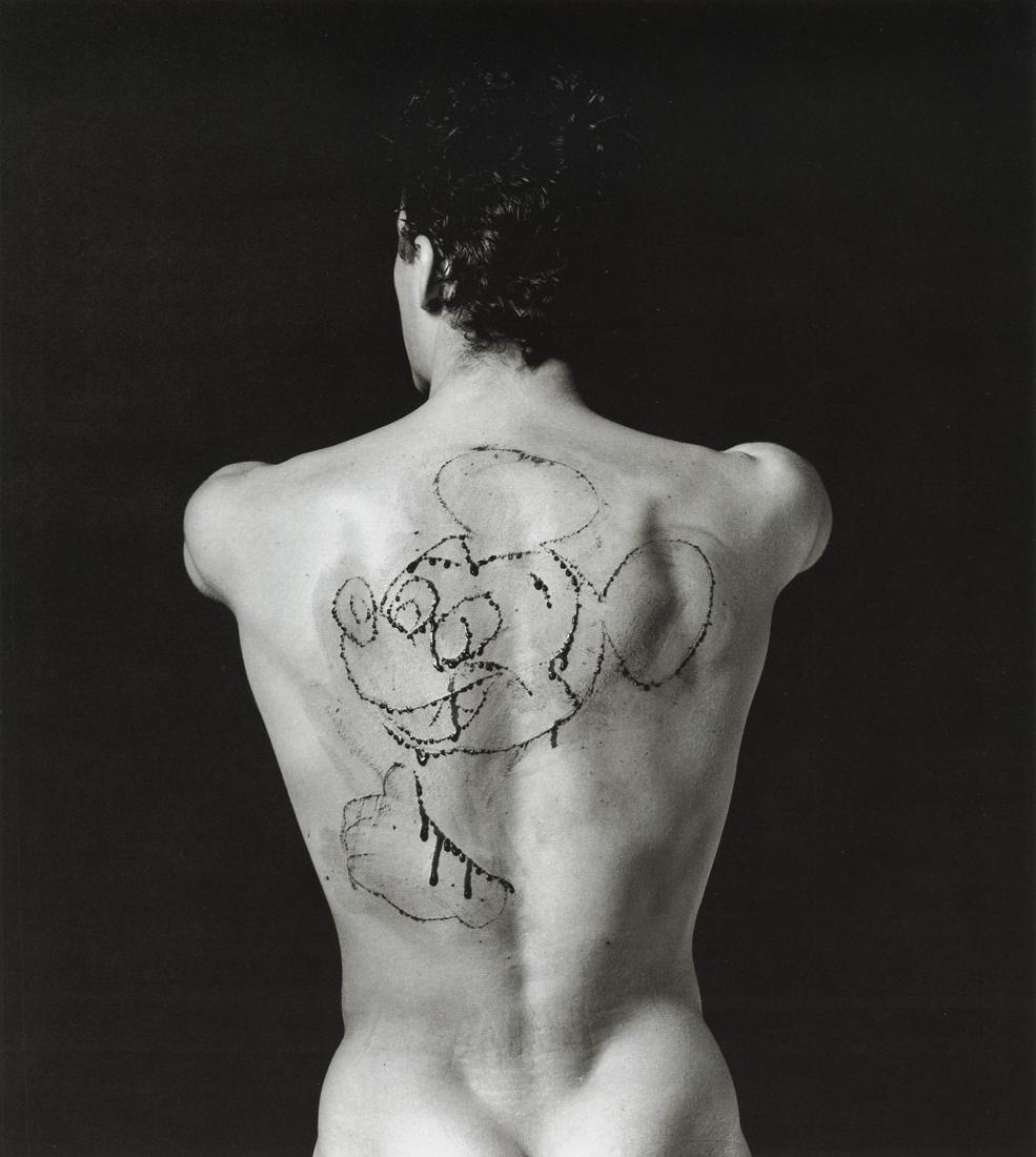 PAUL BLANCA - Self-Portrait with Mickey Mouse, 1985 (1 of 1)