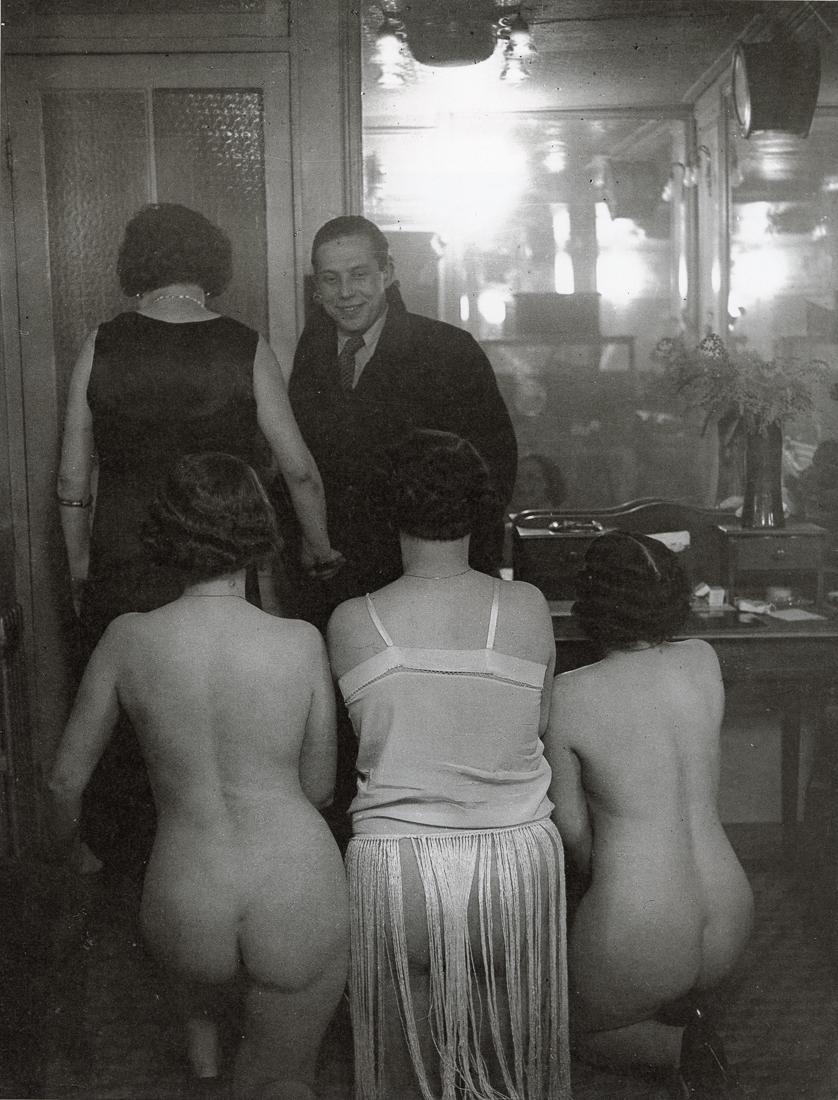 BRASSAI - Chez Suzy, circa 1932: Artist: Brassai Title: Chez Suzy, circa 1932 Medium: Photo Litho, 1980, USA Dimensions: 7.2x9.45" Description: Heat Wax Mounted on 11x14" Conservation Board Artist Bio: Brassai was a Hungarian-French