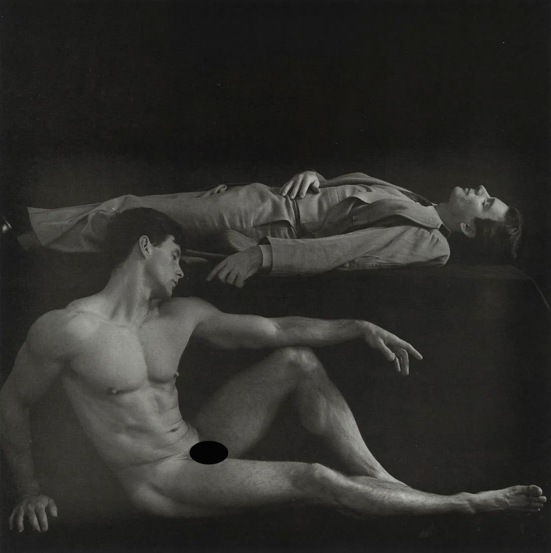ROBERT MILLER - Two Men Dreaming (Position III) 1984 (1 of 2)