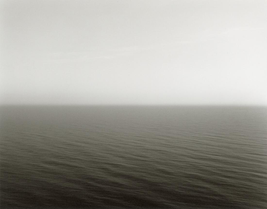 HIROSHI SUGIMOTO - Black Sea, Inebolu, 1991: Artist: Hiroshi Sugimoto Title: Black Sea, Inebolu, 1991 (Neg. 367) Medium: Photo Litho, 2019, Italy Dimensions: 8.45x6.6" Description: Heat Wax Mounted on 8.5x11" Conservation Board Artist Bio: Hiros