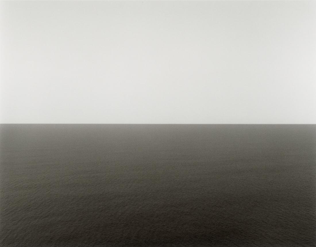 HIROSHI SUGIMOTO - Yellow Sea, Cheju, 1992: Artist: Hiroshi Sugimoto Title: Yellow Sea, Cheju, 1992 (Neg. 382) Medium: Photo Litho, 2019, Italy Dimensions: 8.45x6.6" Description: Heat Wax Mounted on 8.5x11" Conservation Board Artist Bio: Hirosh