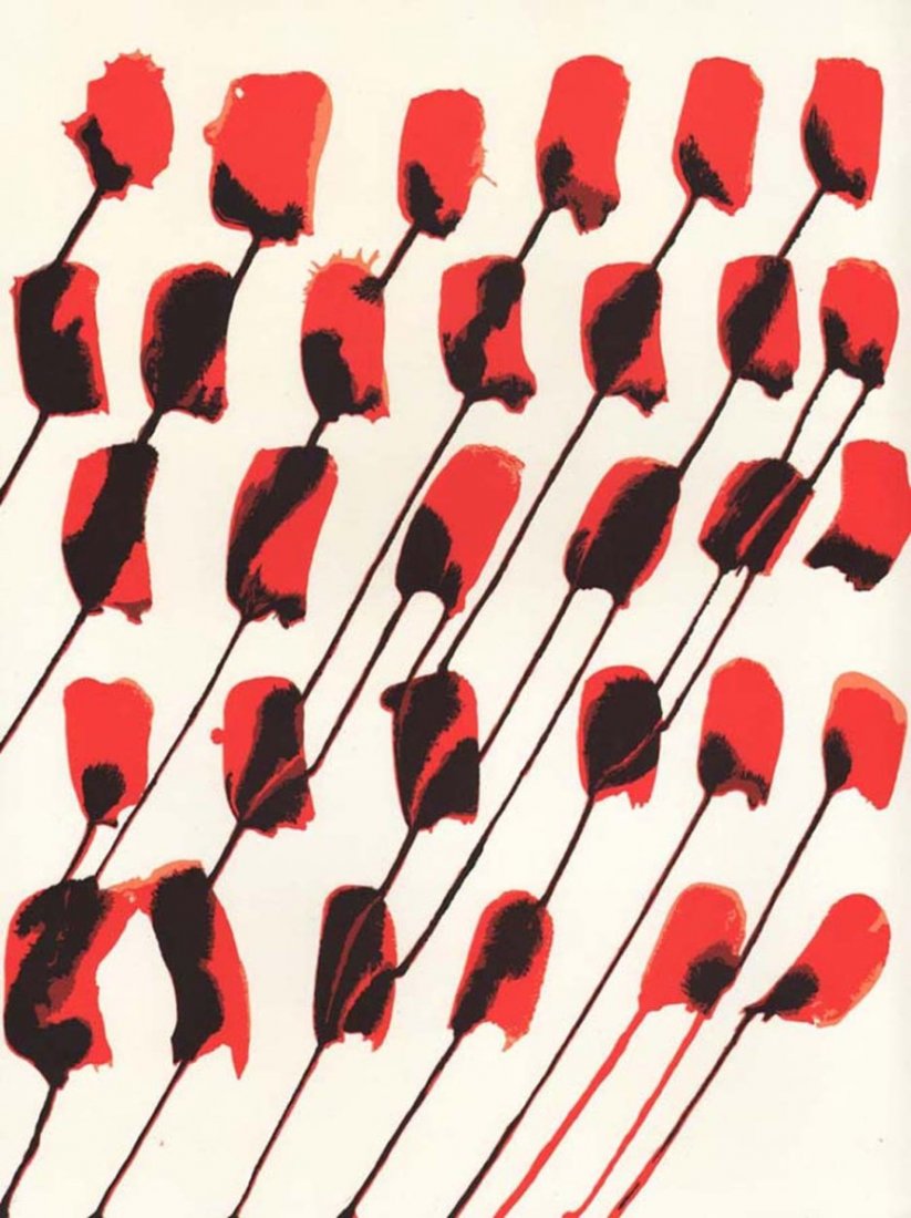 Alexander Calder original Lithograph 1966, DM12156 (1 of 1)