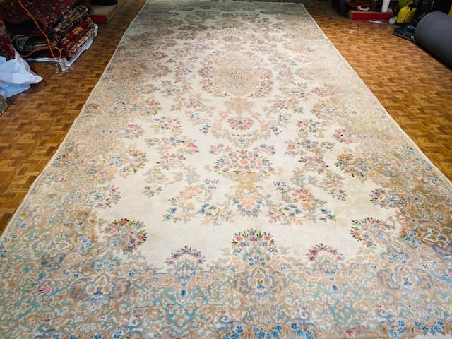 Antique Persian kerman Gallery Size Rug-FD (1 of 10)