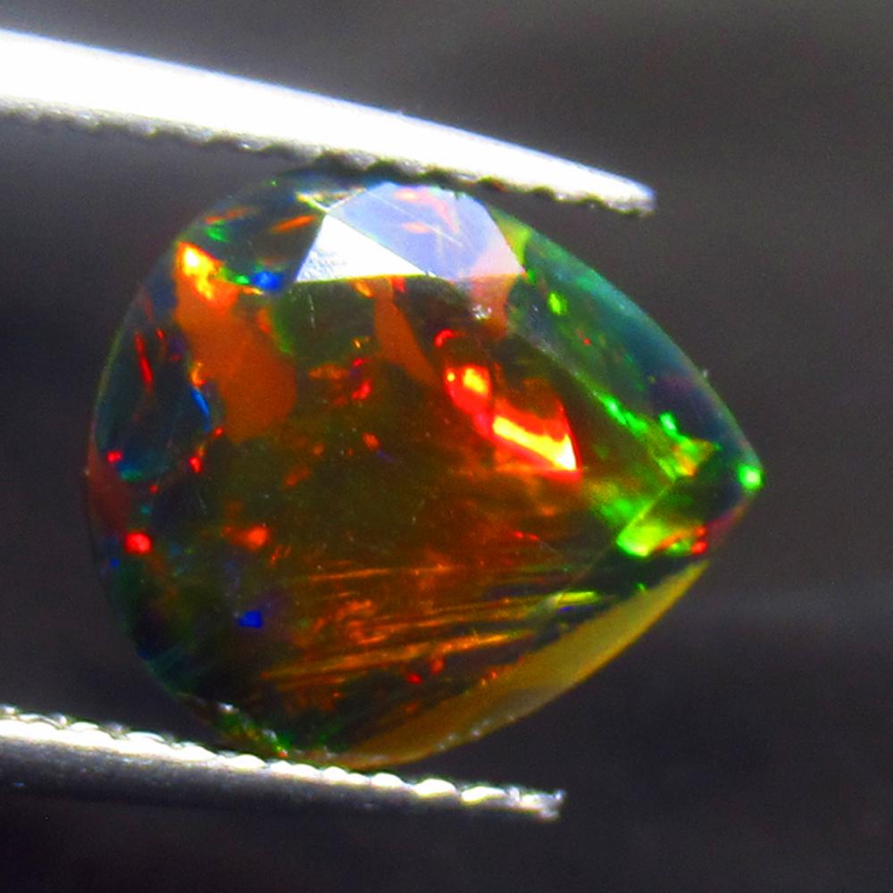 2.05 Ct Natural Black Fire Opal (1 of 2)