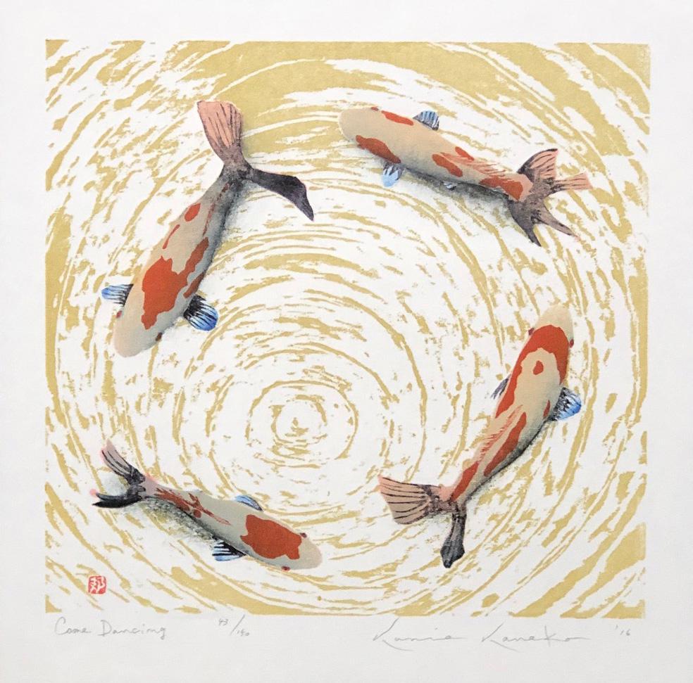 Kunio Kaneko (B. - 1949) : Come Dancing (1 of 1)