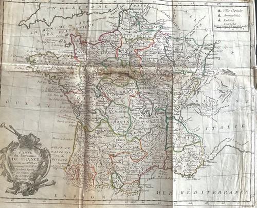 France 1780, by J. de la Porte, Paris (1 of 1)