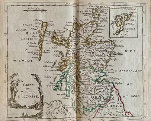 Scotland. 1780 by J. de la Porte, Paris (1 of 1)