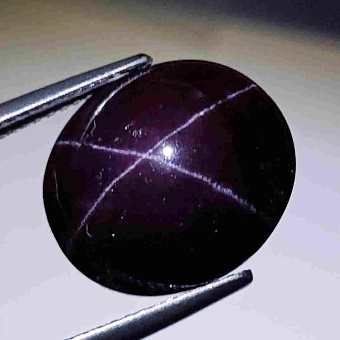Natural Four Ray Star Garnet 15.86 ct (1 of 5)