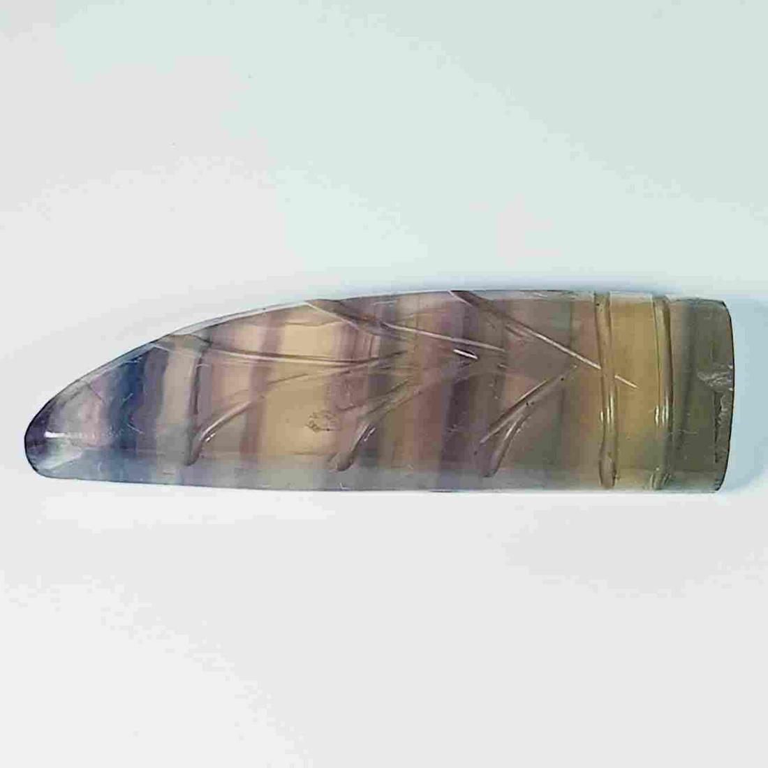 23.68 Ct Natural Fluorite Fancy Designer Cut (1 of 5)