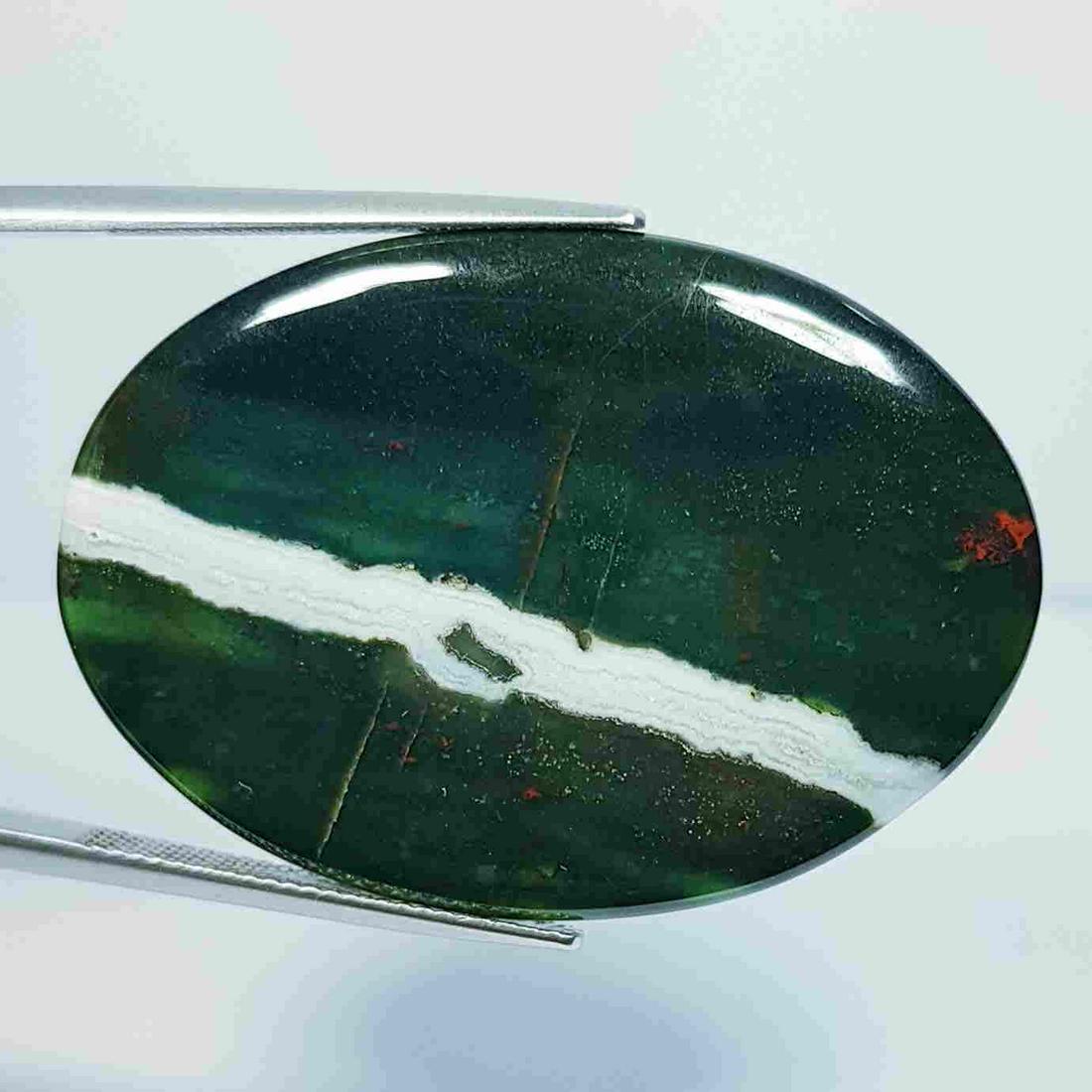 37.06 Ct Natural Blood Stone (1 of 5)