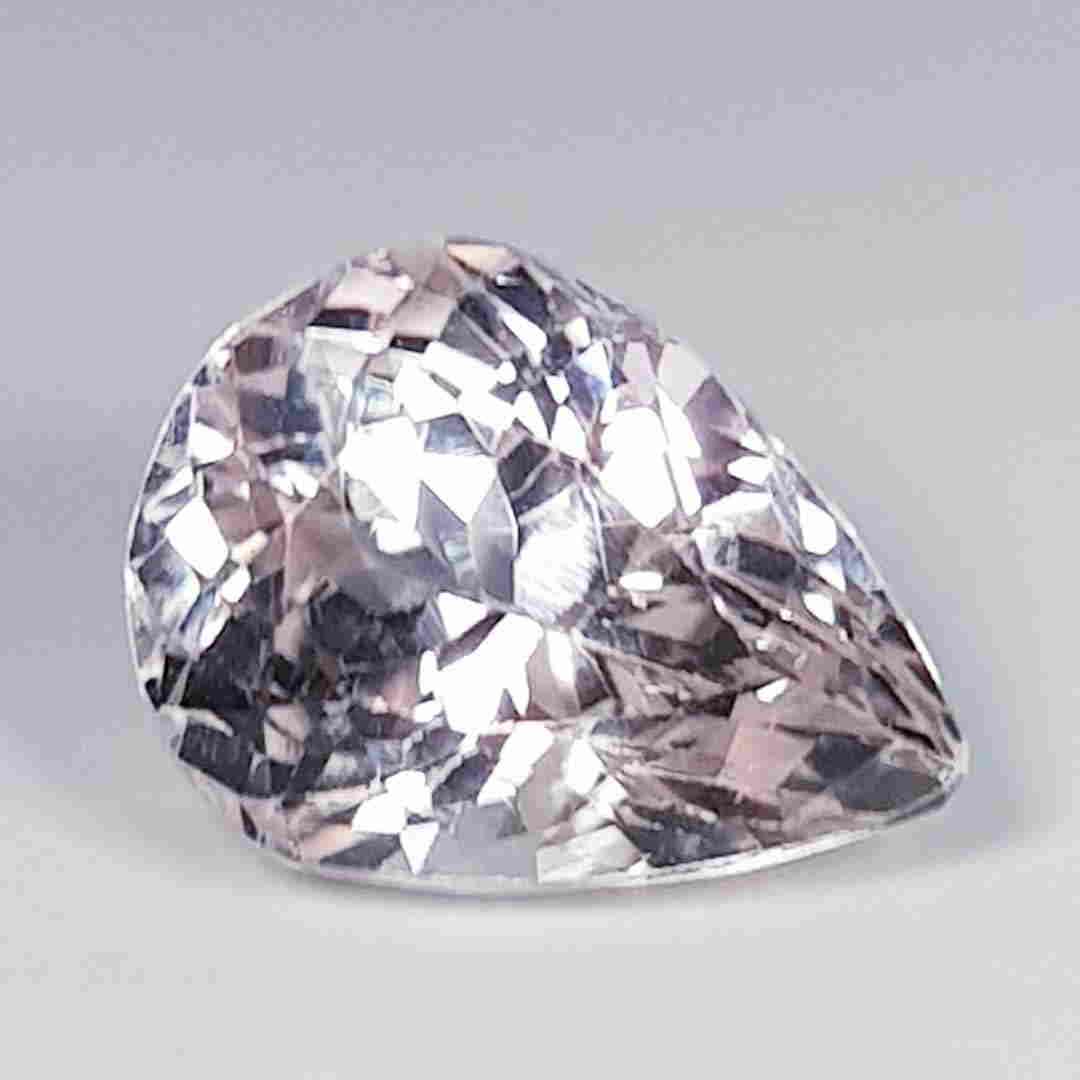 Natural Morganite Pear Cut  6.20 ct (1 of 5)