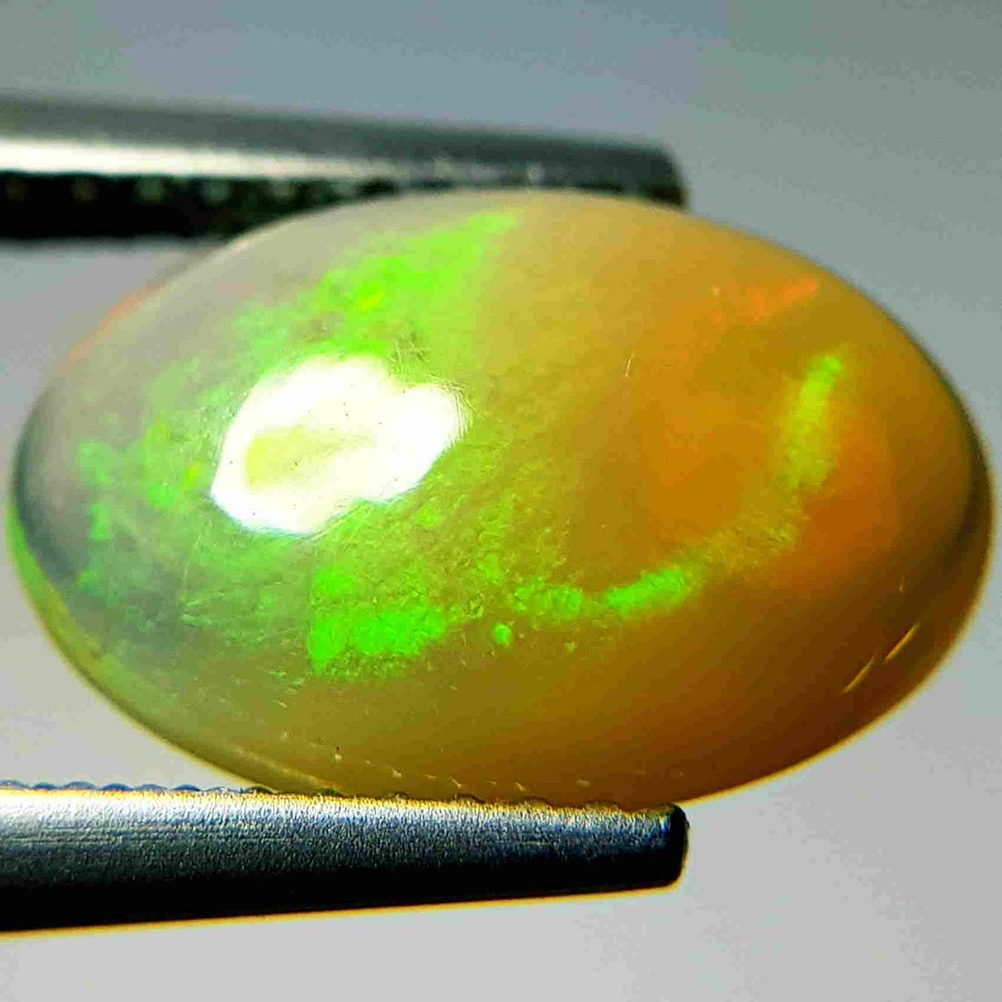 Natural Fire Opal Oval Cabochon 2.20 ct (1 of 6)