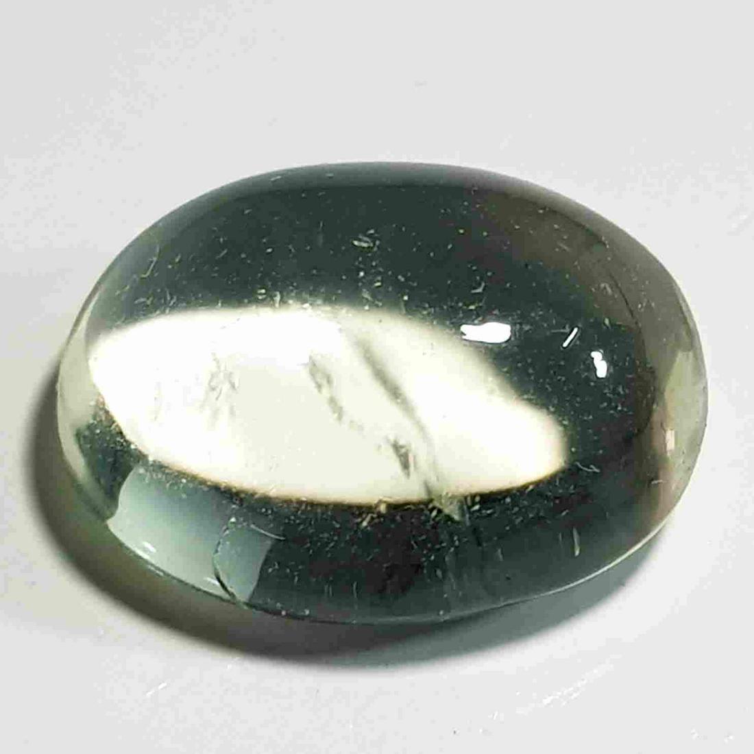 16.80 Ct Natural Green Amethyst Oval Cabochon (1 of 5)