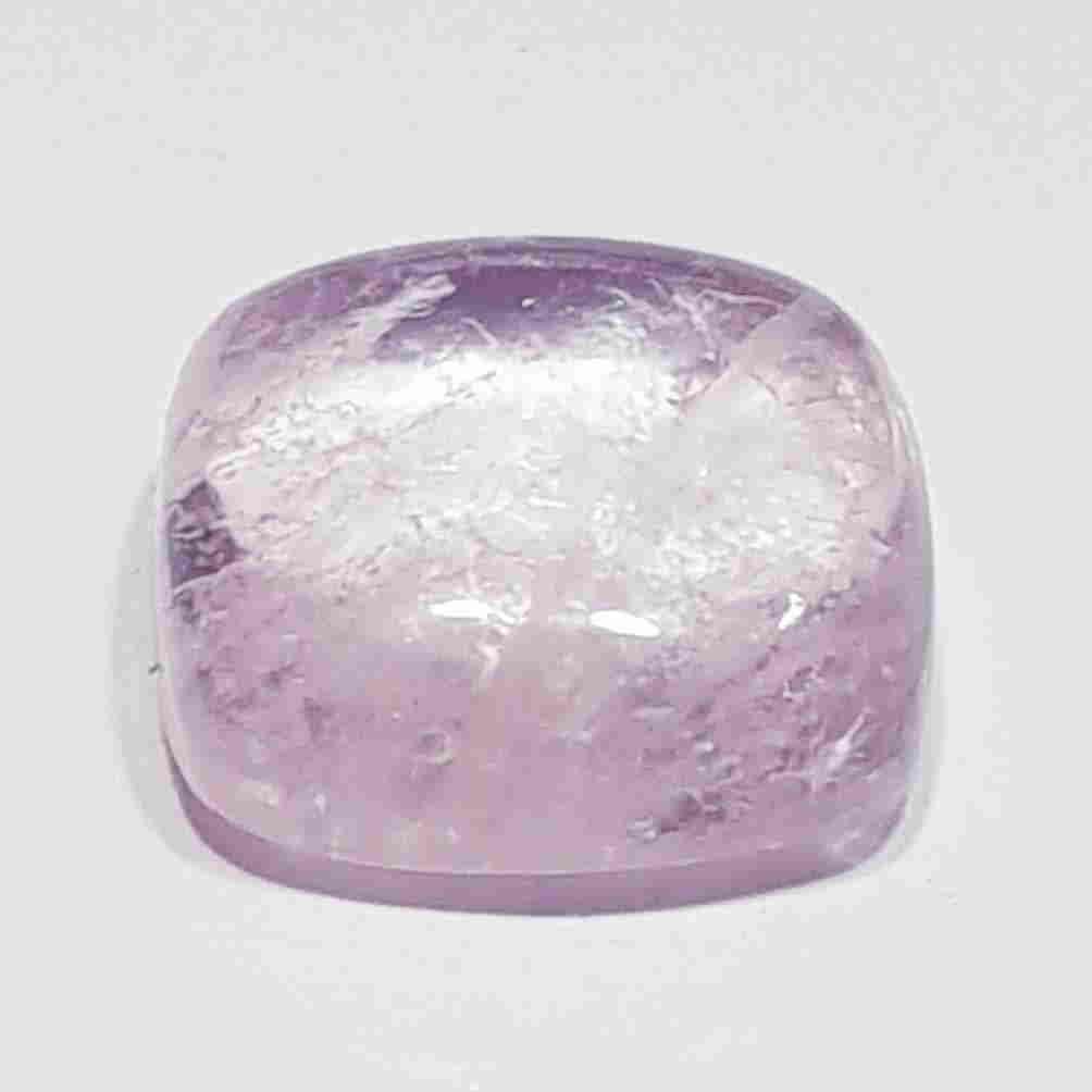 5.50 ct Natural Pink Morganite Cushion Cut: No Reserve! Title: 5.50 ct Natural Pink Morganite Cushion Cut Color/Clarity: Semi Transparent Loosegemstone Carat Weights: 5.5 Size/Dimensions: 11.00 x 10.50 x 5.10 Additional Information: Cushion - B