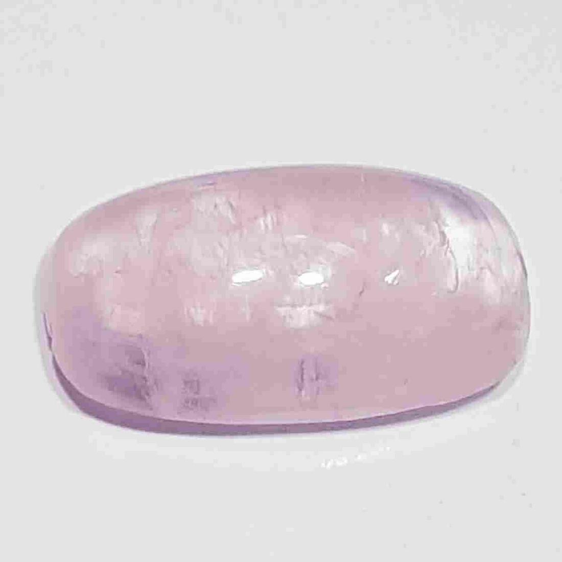 4.16 ct Natural Pink Morganite Cushion Cut: No Reserve! Title: 4.16 ct Natural Pink Morganite Cushion Cut Color/Clarity: Semi Transparent Loosegemstone Carat Weights: 4.16 Size/Dimensions: 14.10 x 8.00 x 4.70 Additional Information: Cushion - B