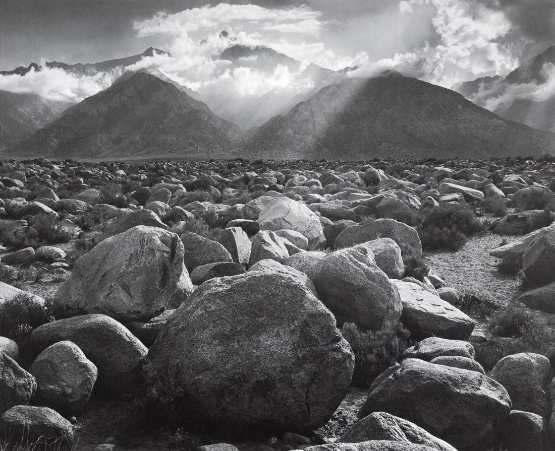 ANSEL ADAMS - Mt. Williamson, Sierra Nevada, 1944 (1 of 1)