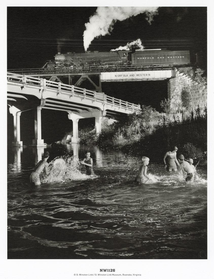O. WINSTON LINK - Swimming Hole With Freight No. 96 (1 of 1)