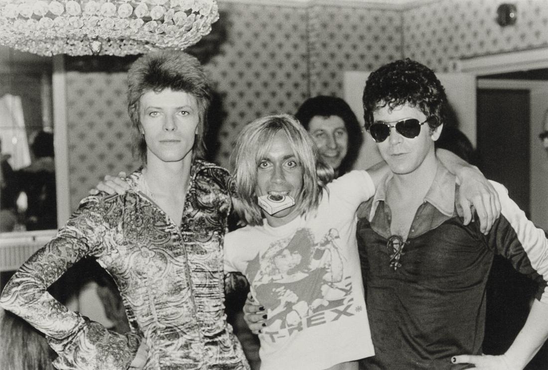 MICK ROCK - David Bowie, Iggy Pop, Lou Reed, 1972 (1 of 1)