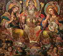 Oil painting Trinity Alexander Arkadievich Litvinov (1 of 10)