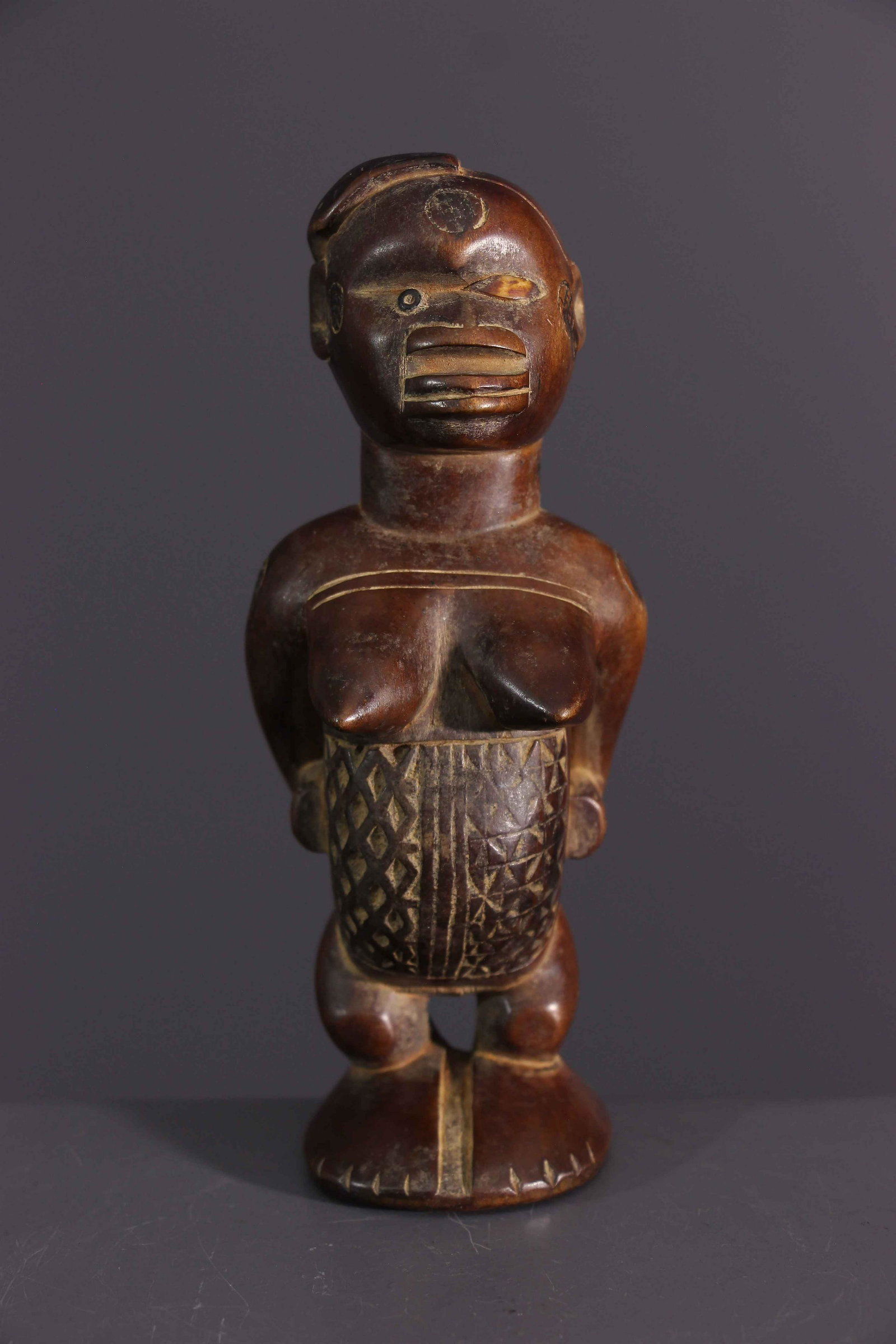 Bembe Figure - DRC, Congo - African Art Tribal Art (1 of 9)