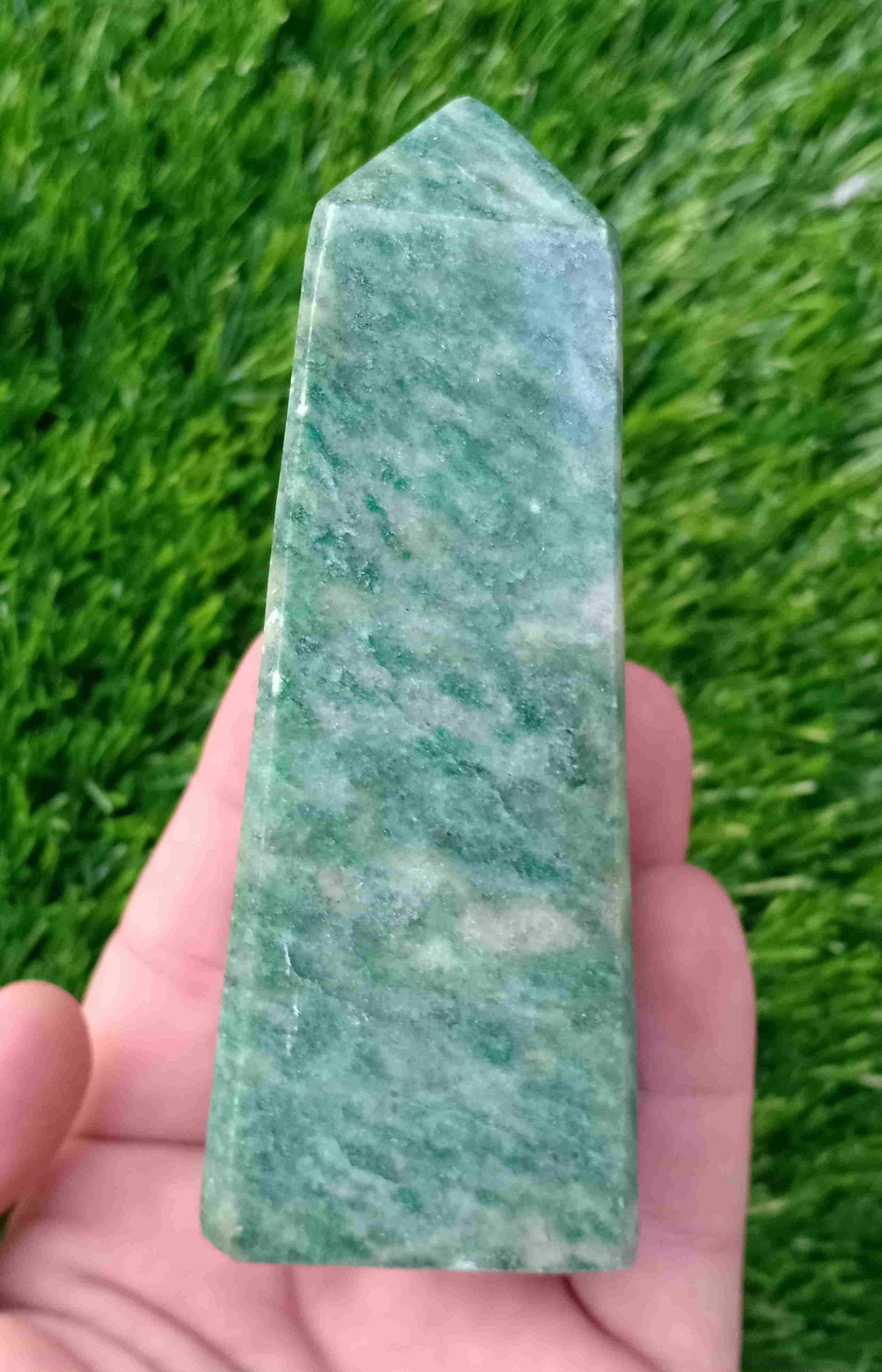 263 Gram Beautiful Aventurine Tower From Pakistan (1 of 4)