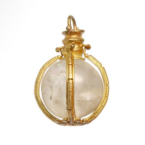 Viking Gold and Crystal Magic Pendant, c. 8th-10th (1 of 6)