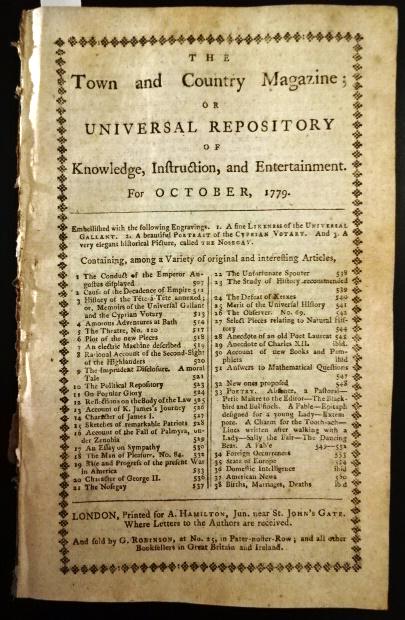 1779 Magazine John Paul Jones Naval Battle (1 of 6)