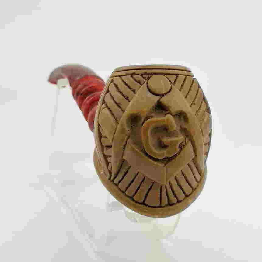 Masonic Meerschaum Pipe (1 of 8)