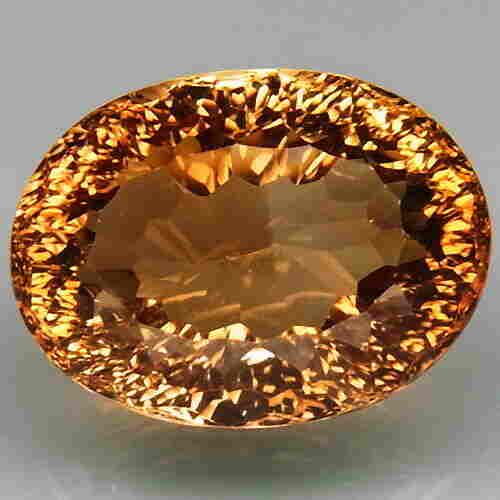 15,80 ct Natural Top Imperial Topaz Millenniun Cut (1 of 2)