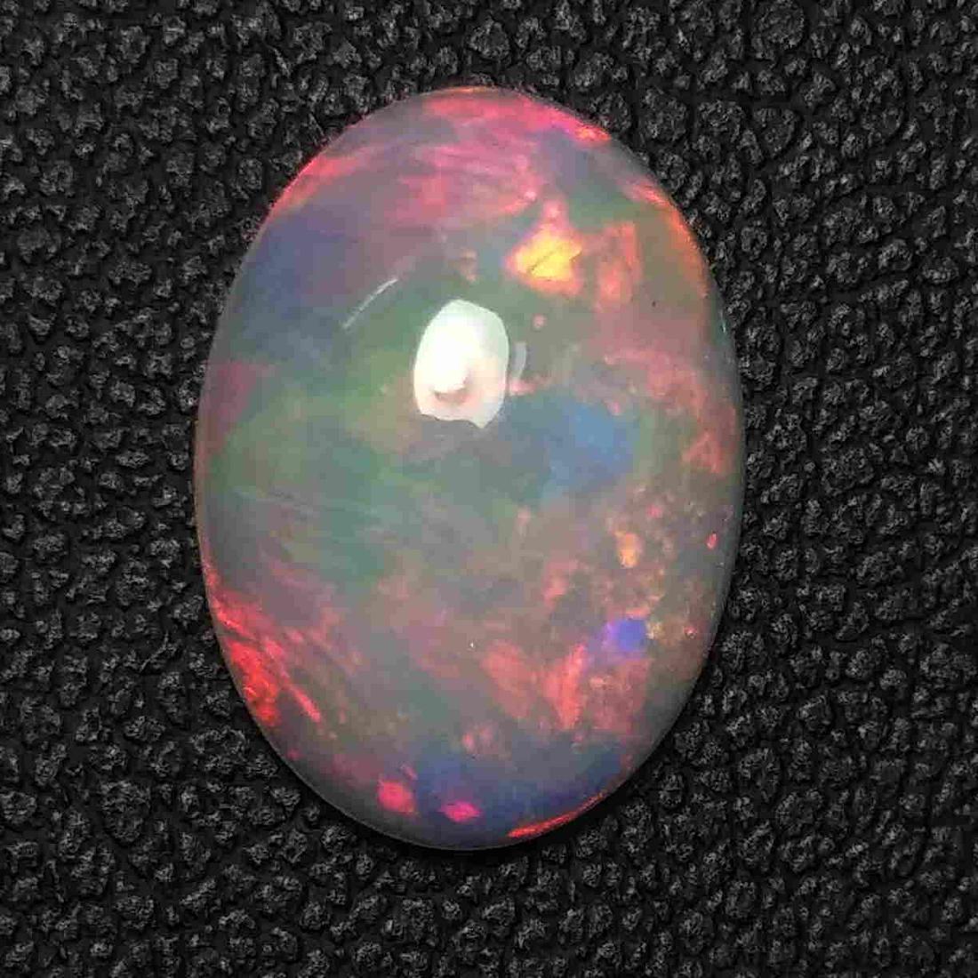 3.35 CTS GOOD LUSTER NATURAL ETHIOPIAN MULTI COLOR OPAL (1 of 5)
