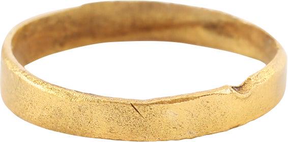 ANCIENT VIKING WOMAN'S WEDDING RING C.850-1050 AD SIZE (1 of 3)