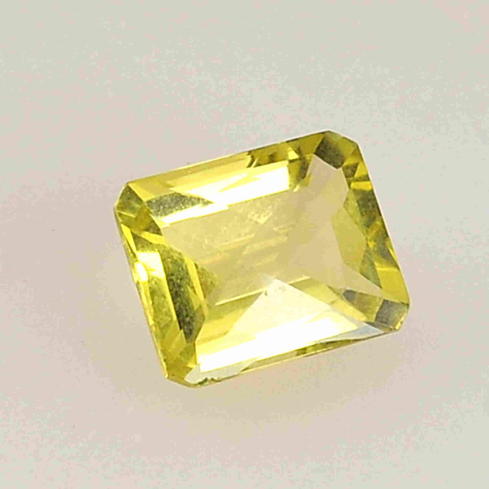 5.15 Carat Yellow Color Natural Octagon Lemon Quartz: No Reserve! Title: 5.15 Carat Yellow Color Natural Octagon Lemon Quartz Loose Gemstone 1 Pieces Brand: Gems Trading Center Gemstones: Lemon Quartz Carat Weights: 5.15 Size/Dimensions: 6.5H x 12L x 10W