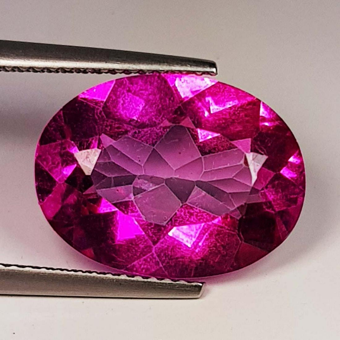 Natural Pink Topaz Oval Cut 10.35 ct (1 of 5)