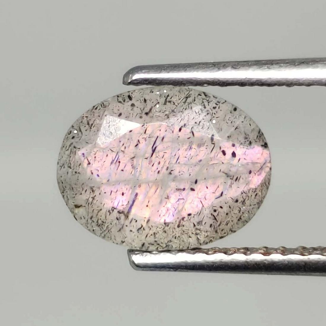 1.60 ct Natural Faceted Labradorite: No Reserve! Gemstones: Labradorite Carat Weights: 1.60 ct Size/Dimensions: 9 X 7 mm Origin : Labrador Shipping: Domestic: Flat-rate of $7.00 to anywhere within the contiguous U.S. International: Forei