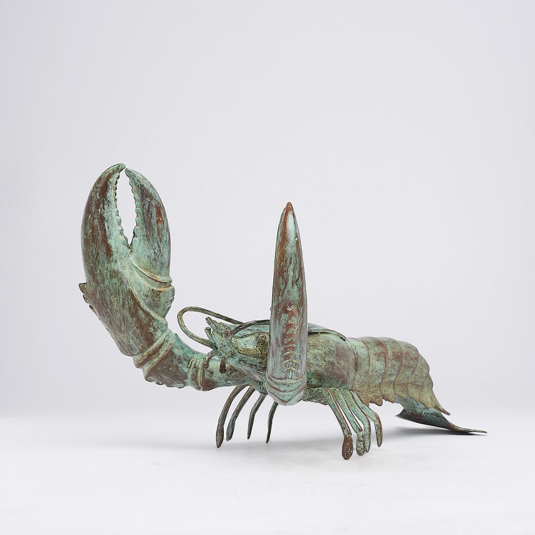 Sooka Interior - Large Lobster Sculpture - Bronze (1 of 10)