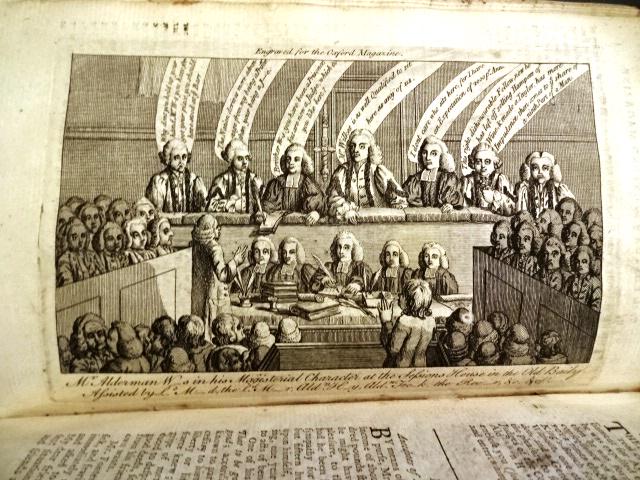 1770 Magazine Politics Cartoons Standing Army (1 of 5)