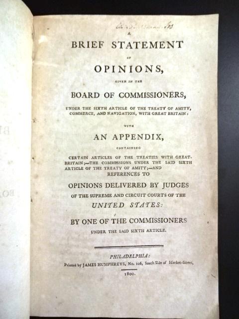1800 Legal Cases Commerce Navigation Philadelphia (1 of 3)