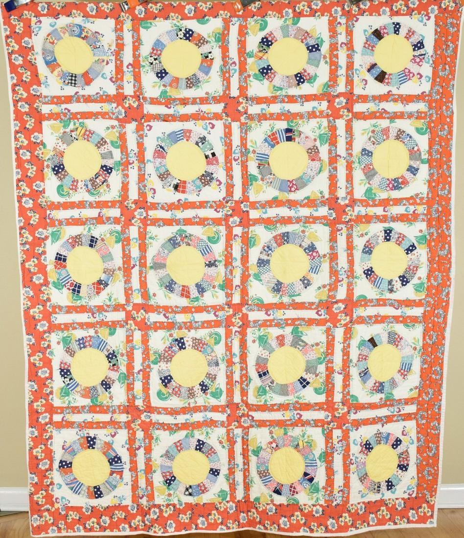 30's Wheel of Fortune Quilt (1 of 12)