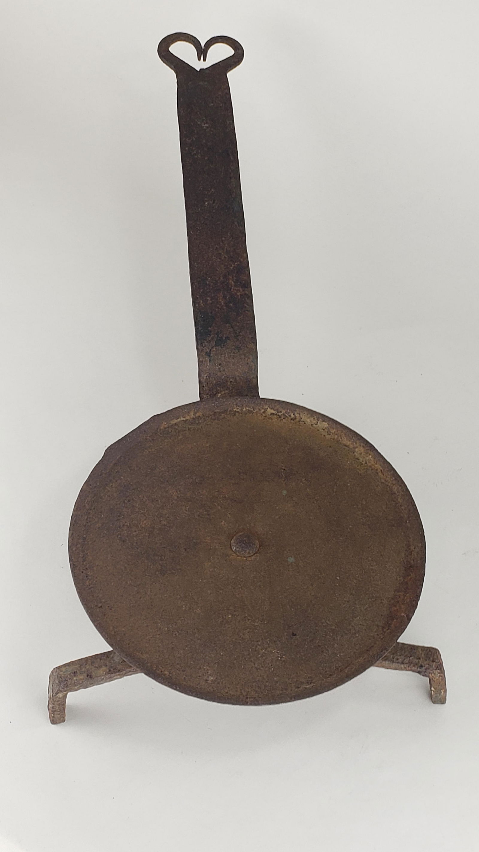 18th c. Primitive American Hearth Gridiron with HEART (1 of 8)