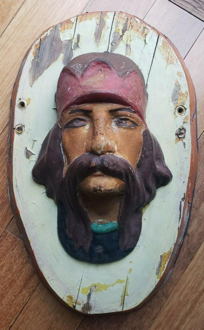 ORIG. 1919 Herschell - Spillman MANS FACE CAROUSEL (1 of 8)