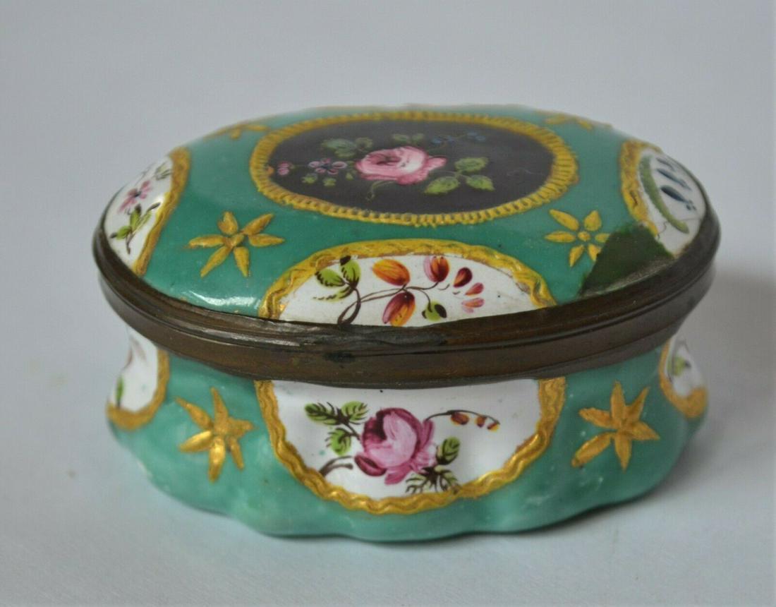 Battersea Enamel Snuff Box circa 18th Century (1 of 10)